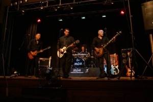 Solstice band performing live